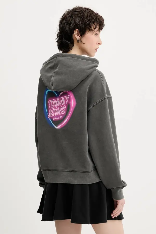 Tommy Jeans Bombažen pulover Tommy Jeans
