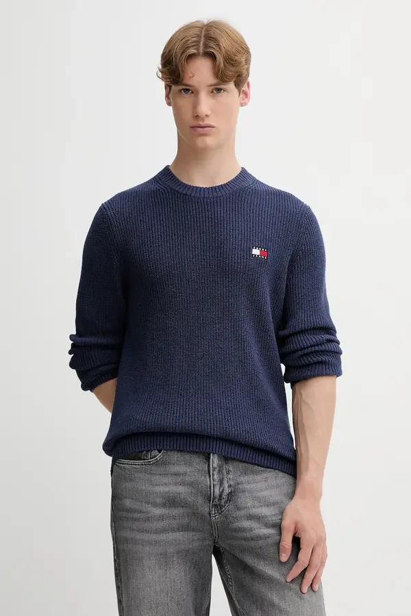 Tommy Jeans Bombažen pulover Tommy Jeans