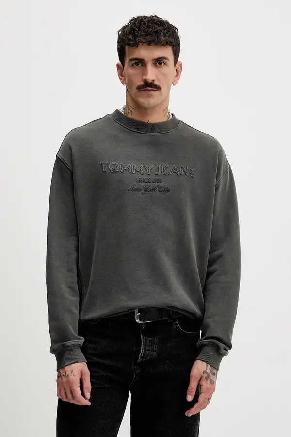 Tommy Jeans Bombažen pulover Tommy Jeans