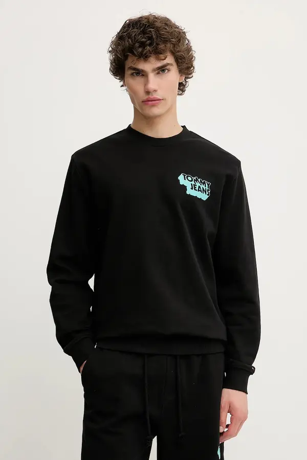 Tommy Jeans Bombažen pulover Tommy Jeans