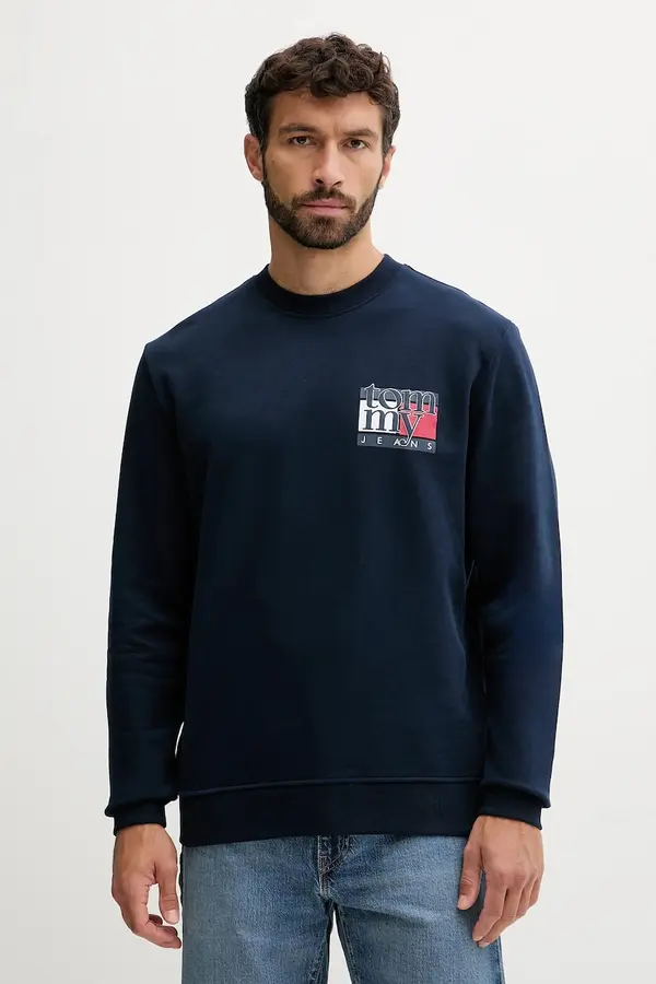 Tommy Jeans Bombažen pulover Tommy Jeans