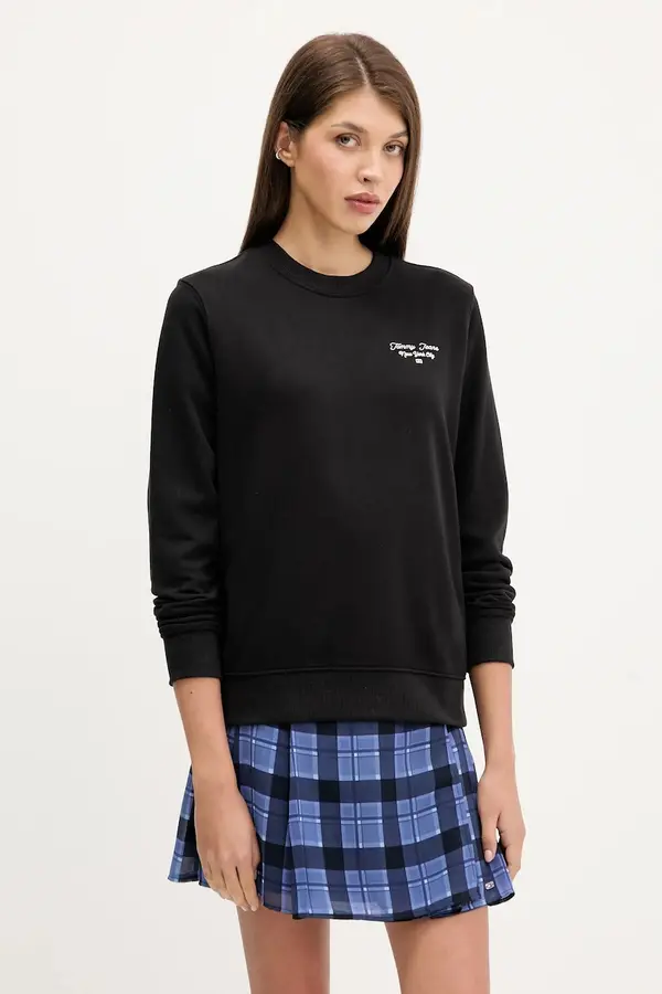 Tommy Jeans Bombažen pulover Tommy Jeans