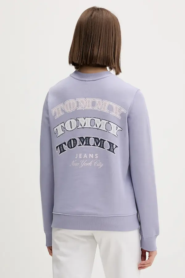 Tommy Jeans Bombažen pulover Tommy Jeans