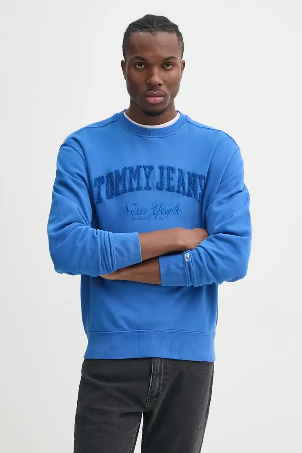 Tommy Jeans Bombažen pulover Tommy Jeans