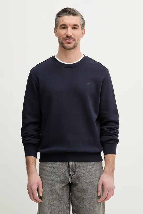 Trussardi Bombažen pulover Trussardi