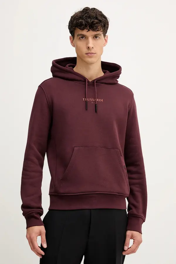Trussardi Bombažen pulover Trussardi