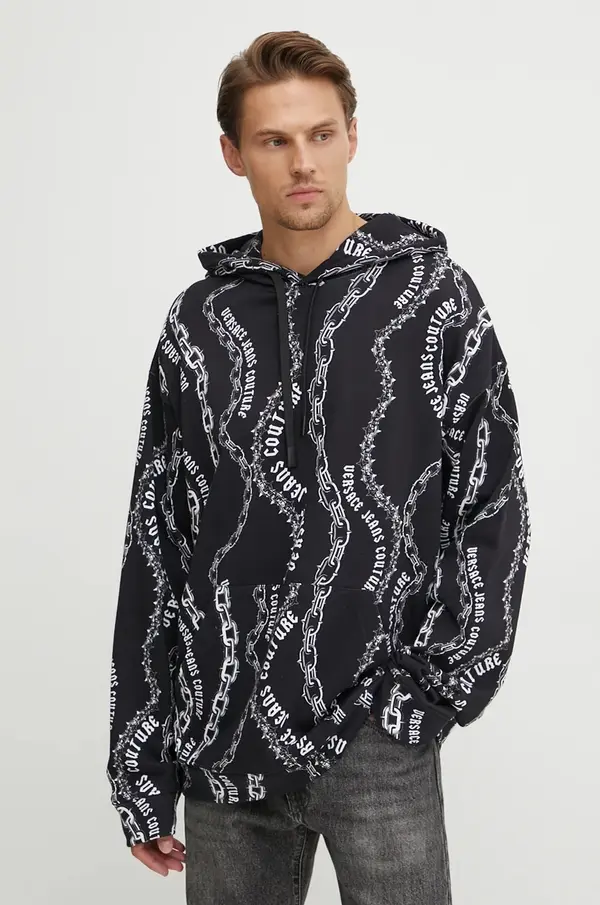 Versace Jeans Couture Bombažen pulover Versace Jeans Couture