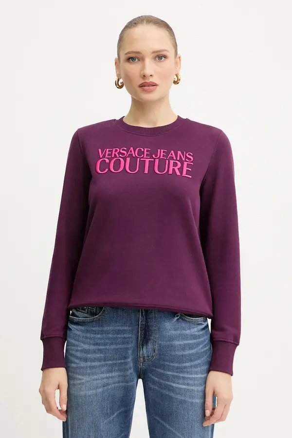 Versace Jeans Couture Bombažen pulover Versace Jeans Couture
