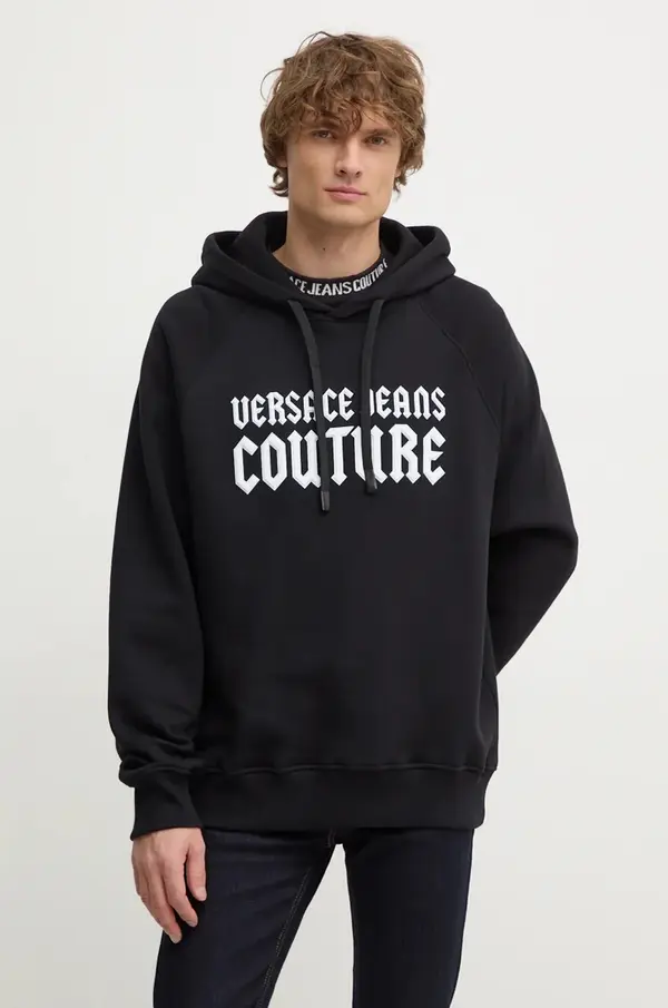 Versace Jeans Couture Bombažen pulover Versace Jeans Couture