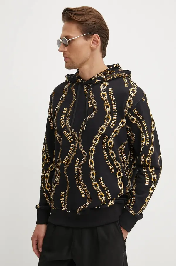Versace Jeans Couture Bombažen pulover Versace Jeans Couture