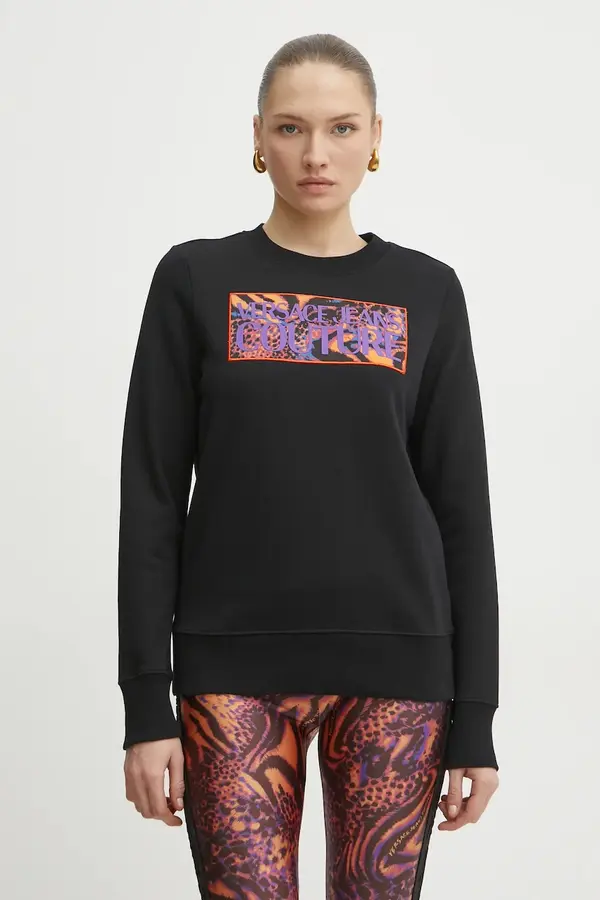 Versace Jeans Couture Bombažen pulover Versace Jeans Couture