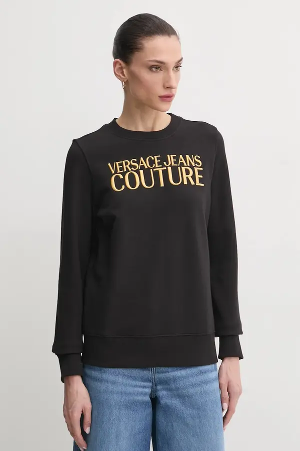 Versace Jeans Couture Bombažen pulover Versace Jeans Couture