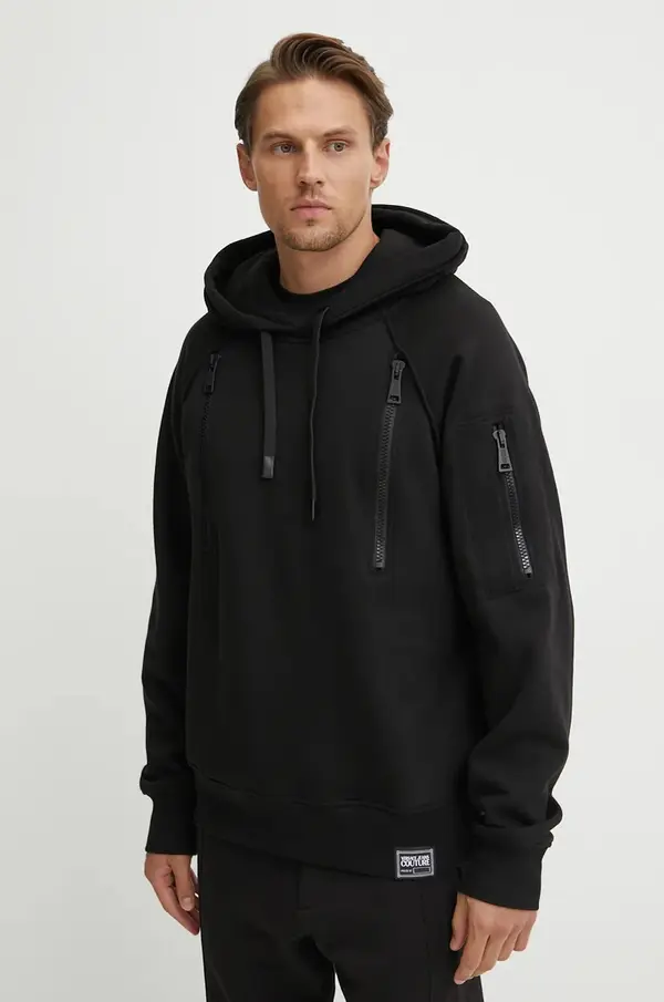 Versace Jeans Couture Bombažen pulover Versace Jeans Couture