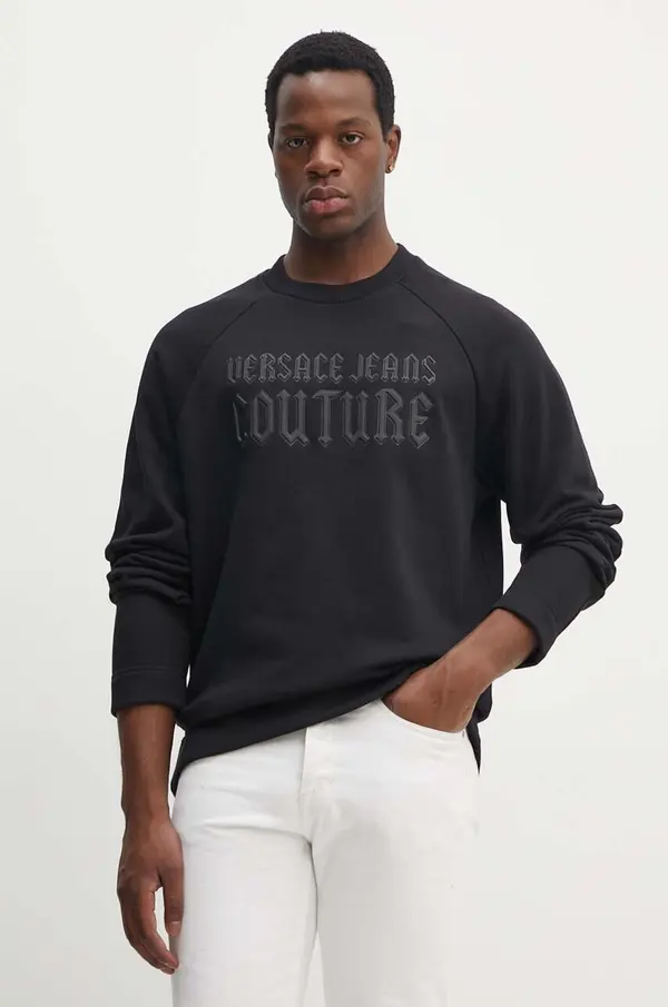 Versace Jeans Couture Bombažen pulover Versace Jeans Couture