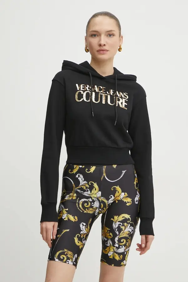 Versace Jeans Couture Bombažen pulover Versace Jeans Couture