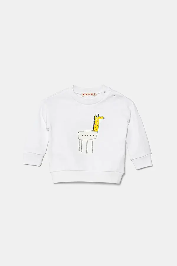 Marni Bombažen pulover za dojenčka Marni MS304B SWEAT-SHIRT