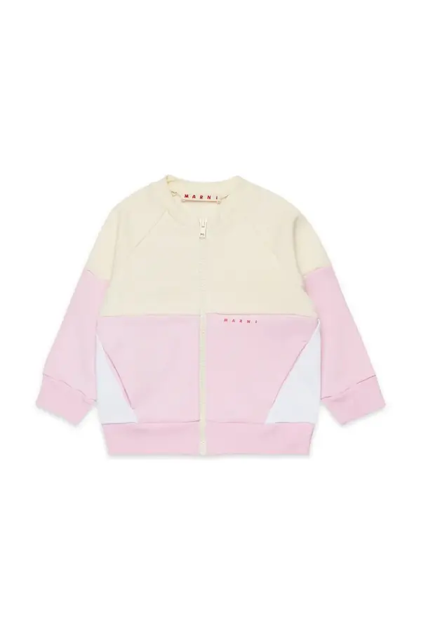 Marni Bombažen pulover za dojenčka Marni MS305B SWEAT-SHIRT