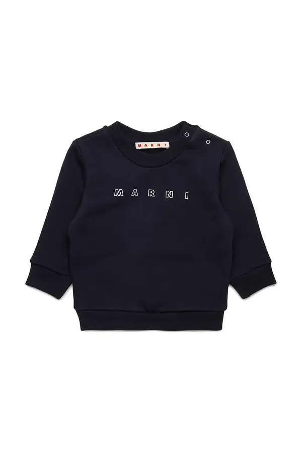 Marni Bombažen pulover za dojenčka Marni MS319B SWEAT-SHIRT