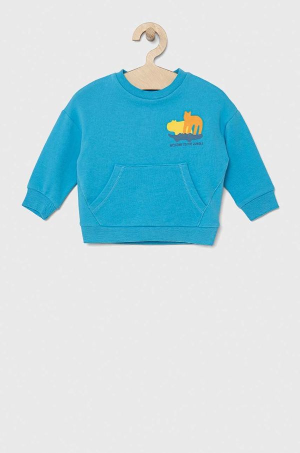 OVS Bombažen pulover za dojenčka OVS