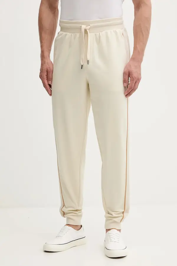 BOSS Bombažen spodnji del trenirke BOSS Iconic Pants