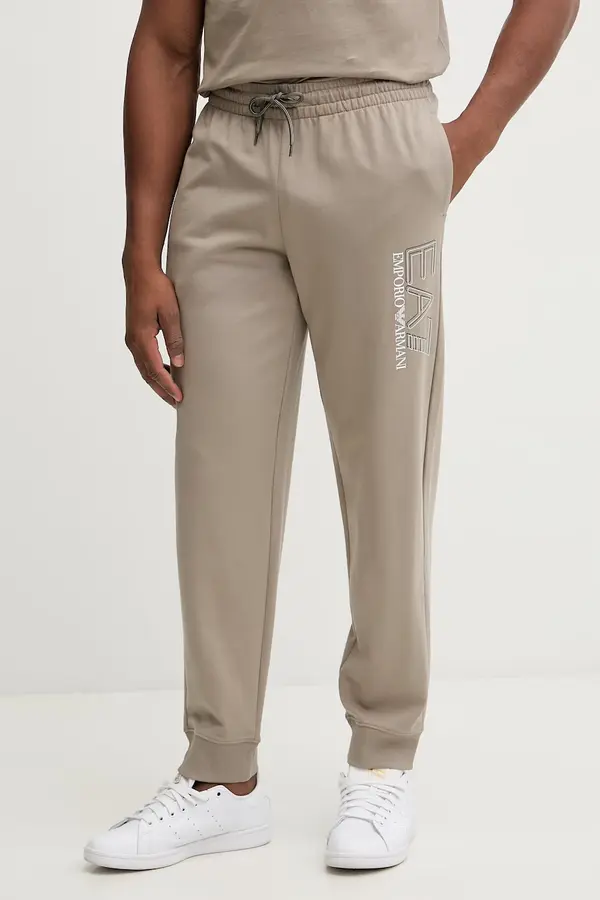EA7 Emporio Armani Bombažen spodnji del trenirke EA7 Emporio Armani