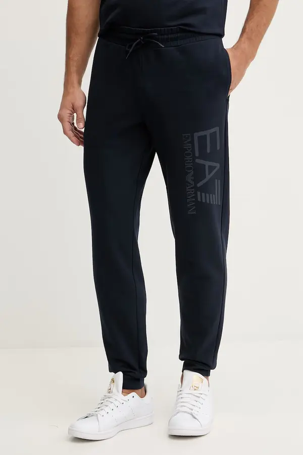 EA7 Emporio Armani Bombažen spodnji del trenirke EA7 Emporio Armani