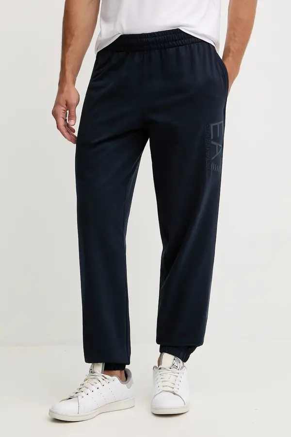 EA7 Emporio Armani Bombažen spodnji del trenirke EA7 Emporio Armani