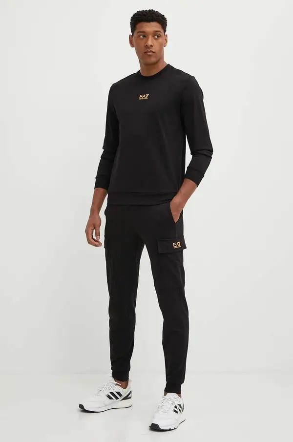 EA7 Emporio Armani Bombažen spodnji del trenirke EA7 Emporio Armani