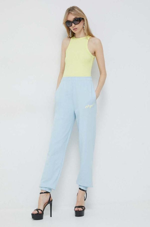 Hugo Bombažen spodnji del trenirke HUGO