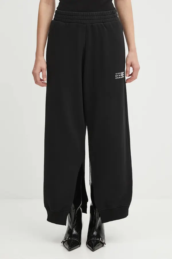 MM6 Maison Margiela Bombažen spodnji del trenirke MM6 Maison Margiela