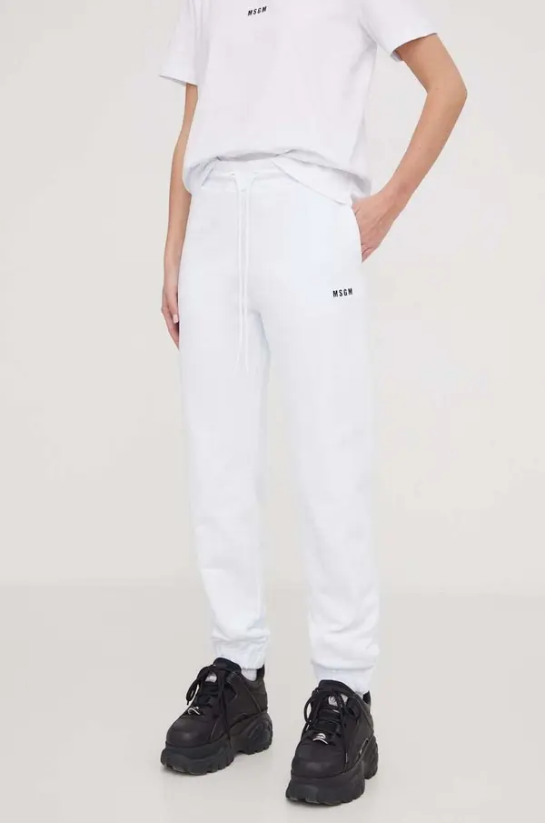 MSGM Bombažen spodnji del trenirke MSGM