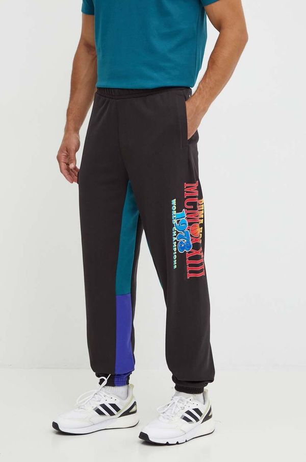 Puma Bombažen spodnji del trenirke Puma črna barva, 627217