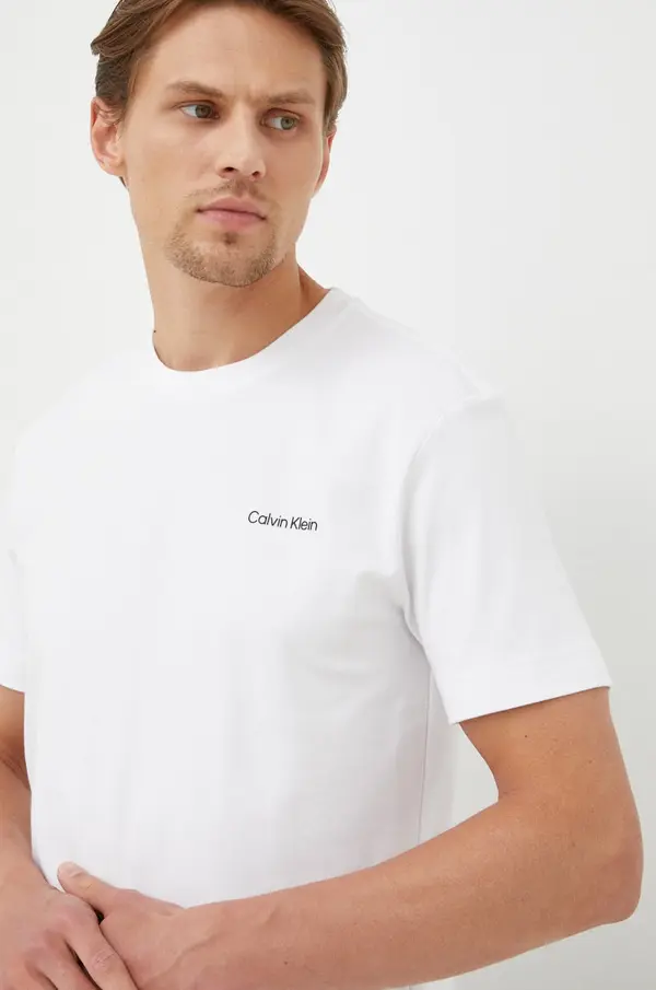 Calvin Klein Bombažen t-shirt Calvin Klein