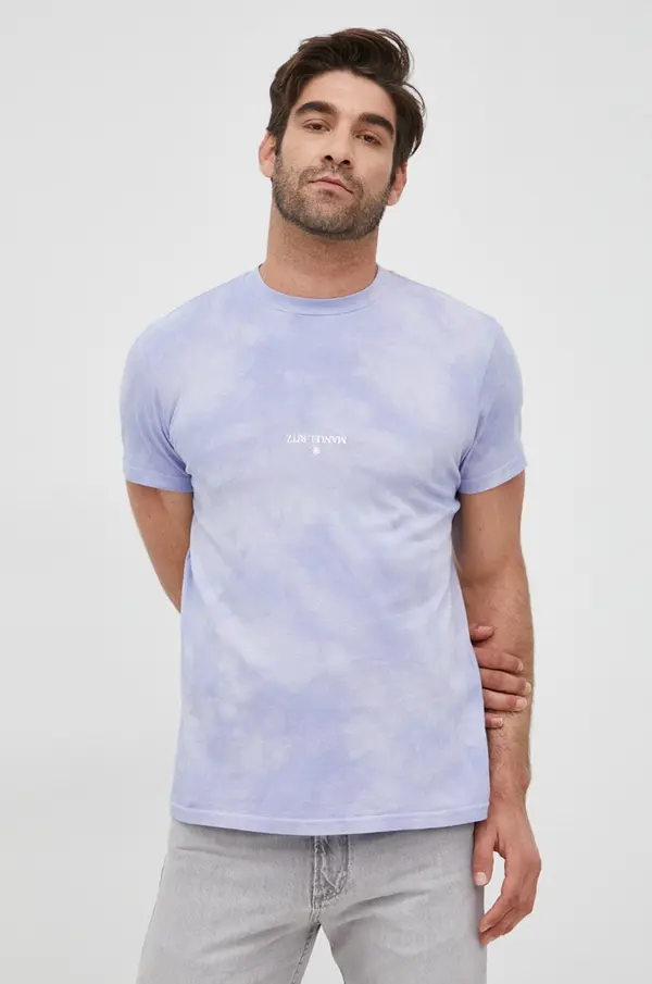 Manuel Ritz Bombažen t-shirt Manuel Ritz