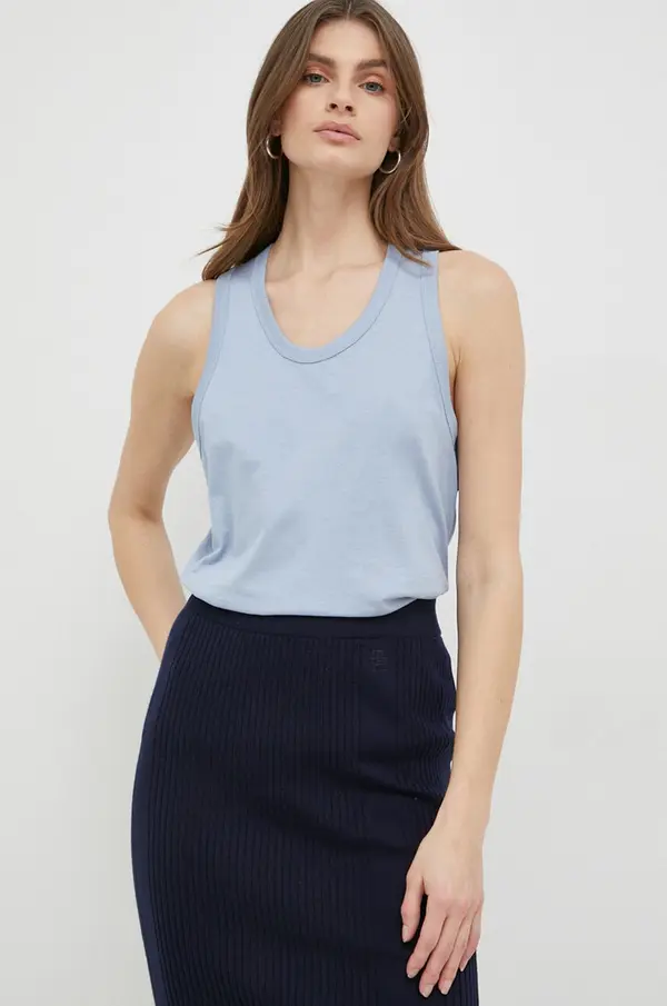 Calvin Klein Bombažen top Calvin Klein