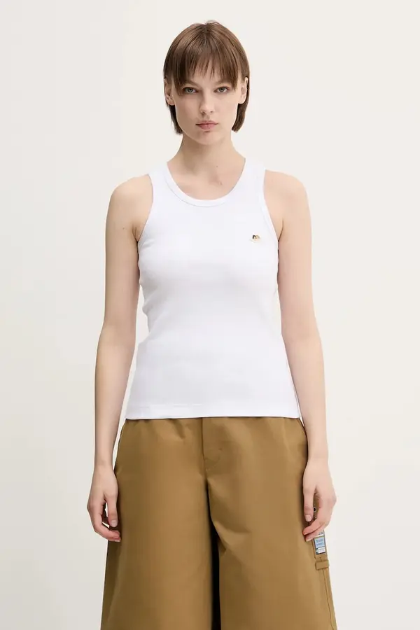 Fiorucci Bombažen top Fiorucci Angel Patch Ribbed Tank