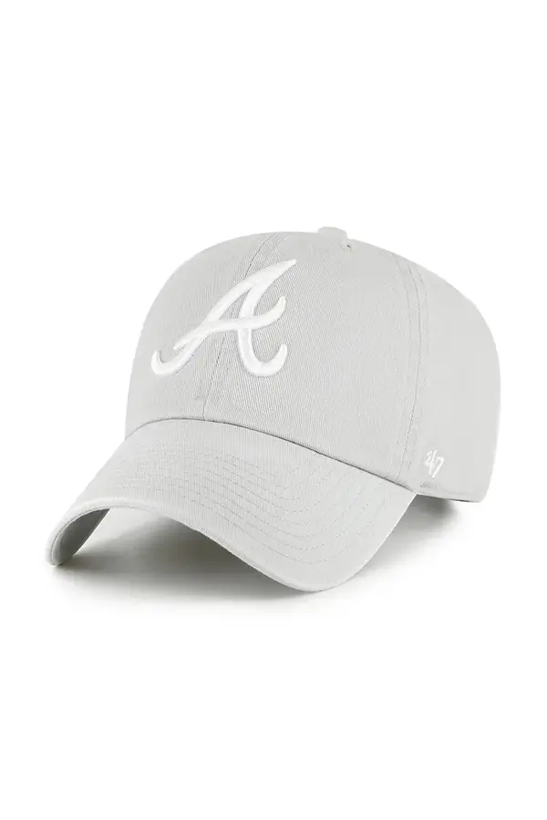 47 brand Bombažna bejzbolska kapa 47 brand MLB Atlanta Braves