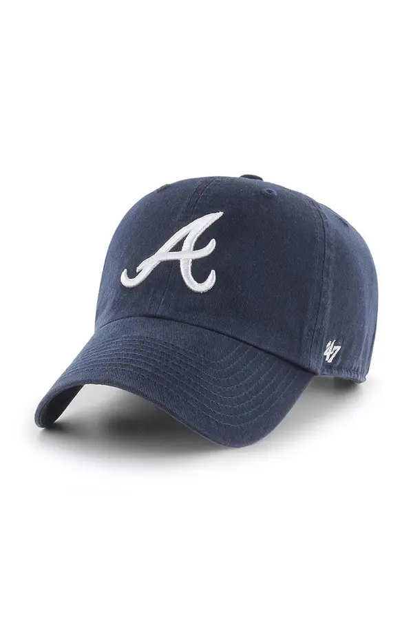 47 brand Bombažna bejzbolska kapa 47 brand MLB Atlanta Braves