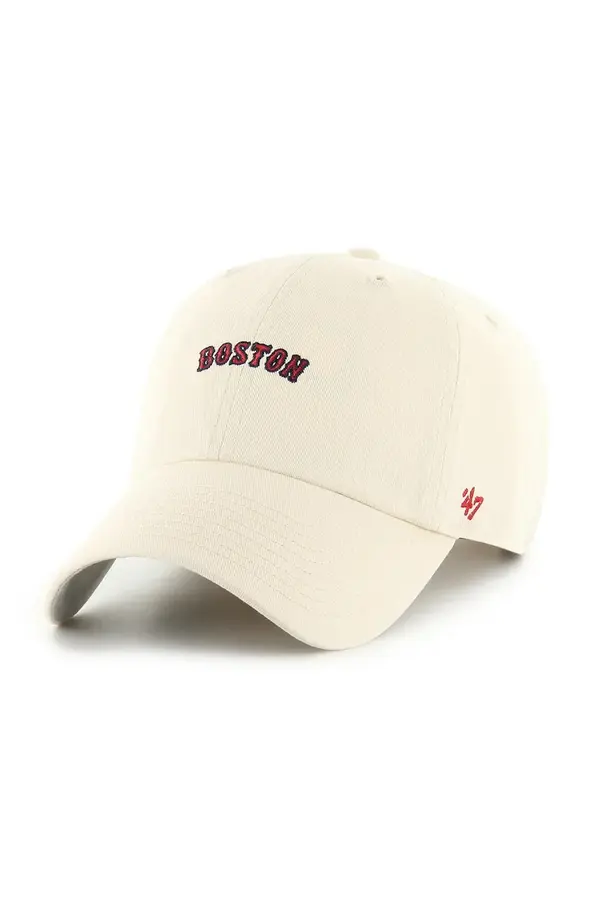 47 brand Bombažna bejzbolska kapa 47 brand MLB Boston Red Sox