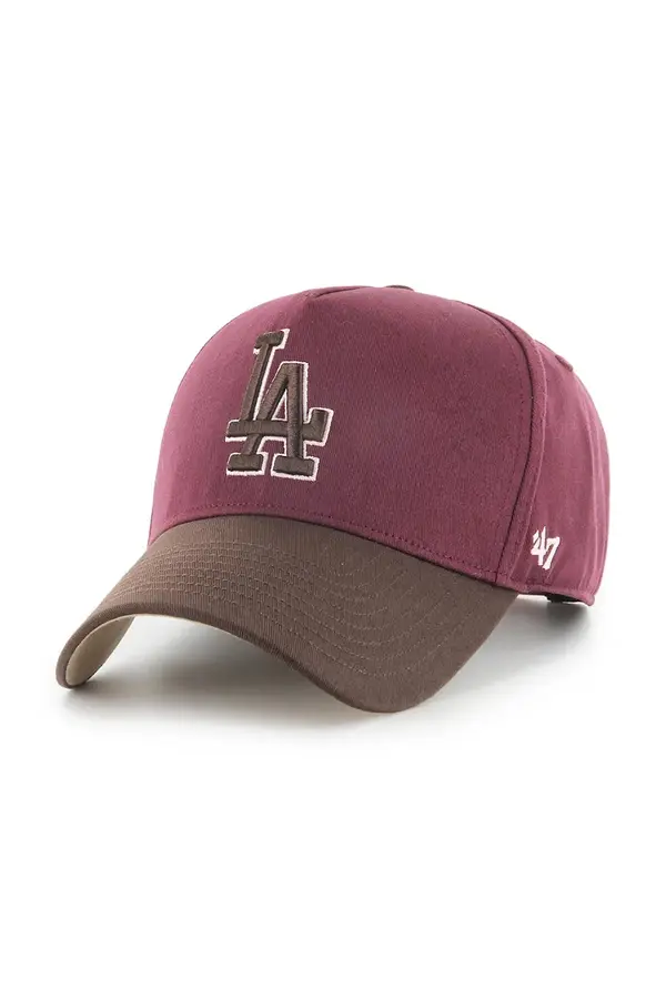 47 brand Bombažna bejzbolska kapa 47 brand MLB Los Angeles Dodgers
