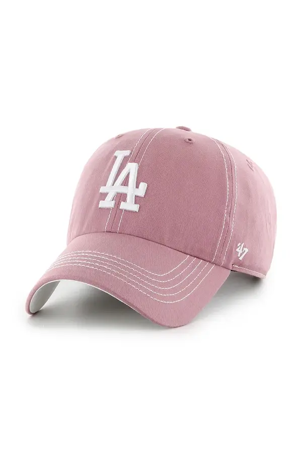 47 brand Bombažna bejzbolska kapa 47 brand MLB Los Angeles Dodgers
