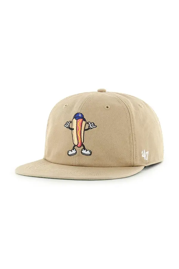 47 brand Bombažna bejzbolska kapa 47 brand MLB Los Angeles Dodgers