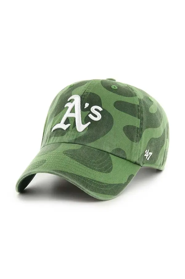 47 brand Bombažna bejzbolska kapa 47 brand MLB Oakland Athletics