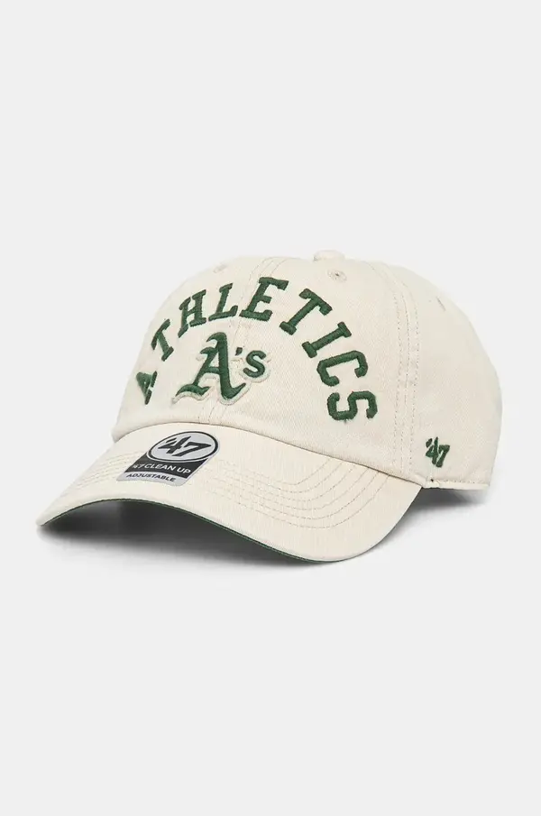 47 brand Bombažna bejzbolska kapa 47 brand MLB Oakland Athletics