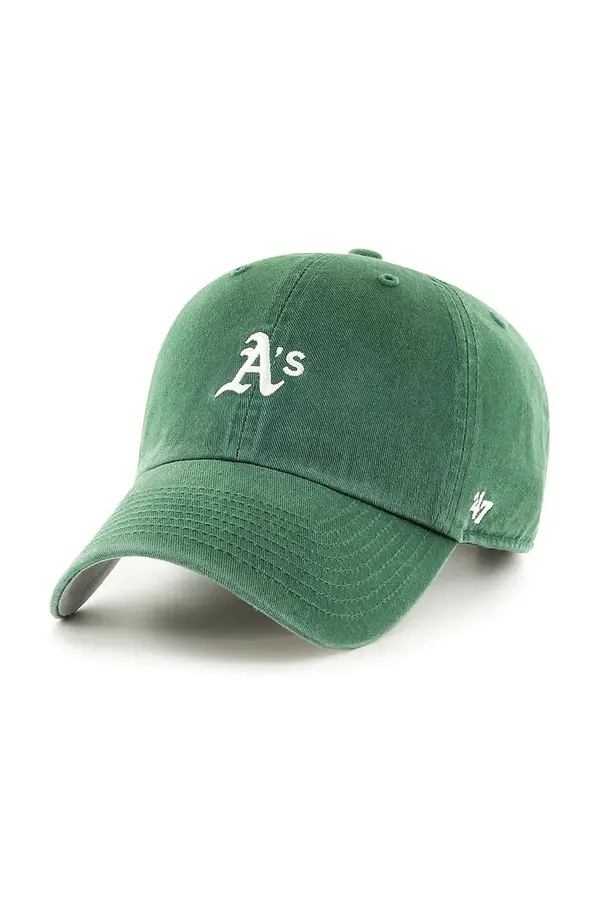 47 brand Bombažna bejzbolska kapa 47 brand MLB Oakland Athletics