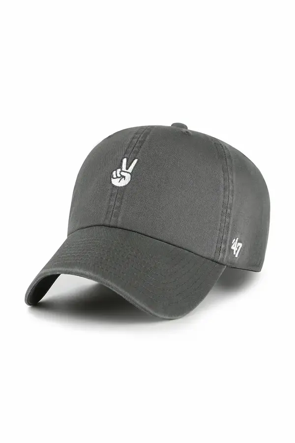 47 brand Bombažna bejzbolska kapa 47 brand Peace Base Runner Icon