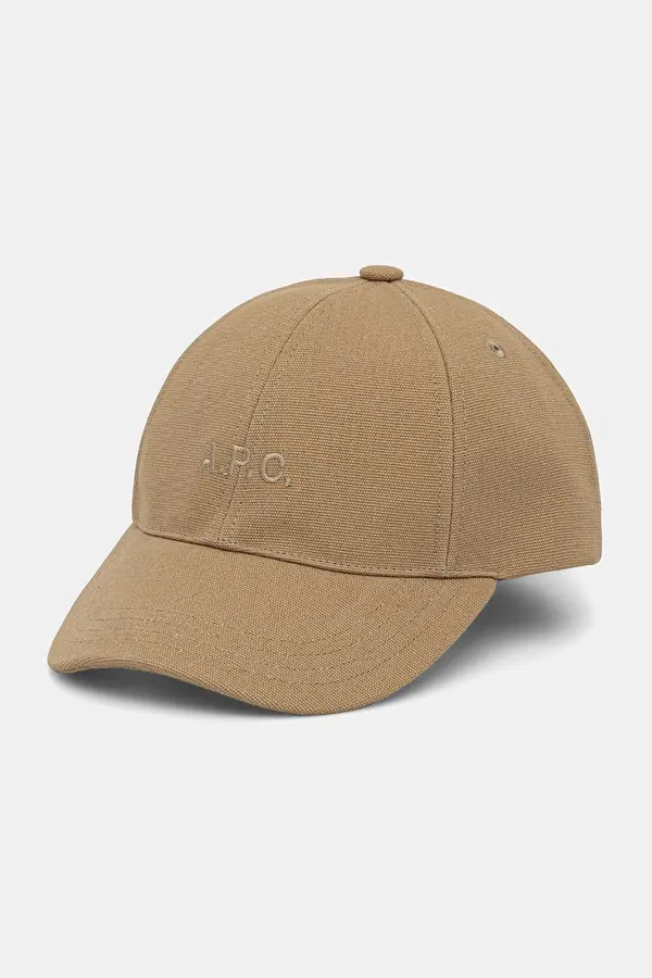 A.P.C. Bombažna bejzbolska kapa A.P.C. casquette charlie