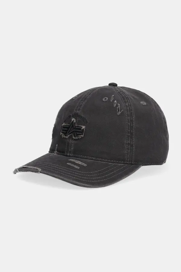 Alpha Industries Bombažna bejzbolska kapa Alpha Industries
