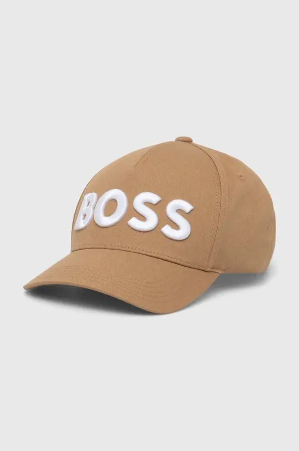 BOSS Bombažna bejzbolska kapa BOSS