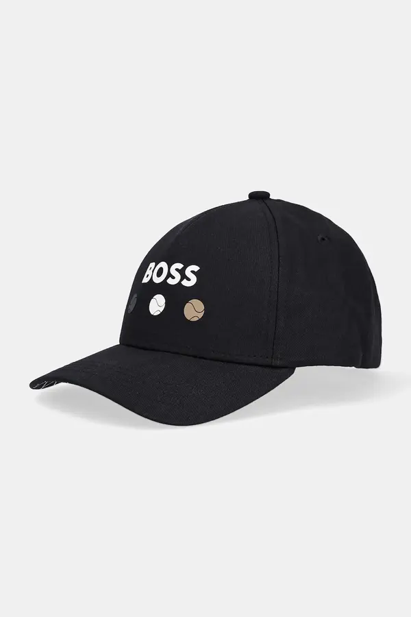 BOSS Green Bombažna bejzbolska kapa BOSS Green